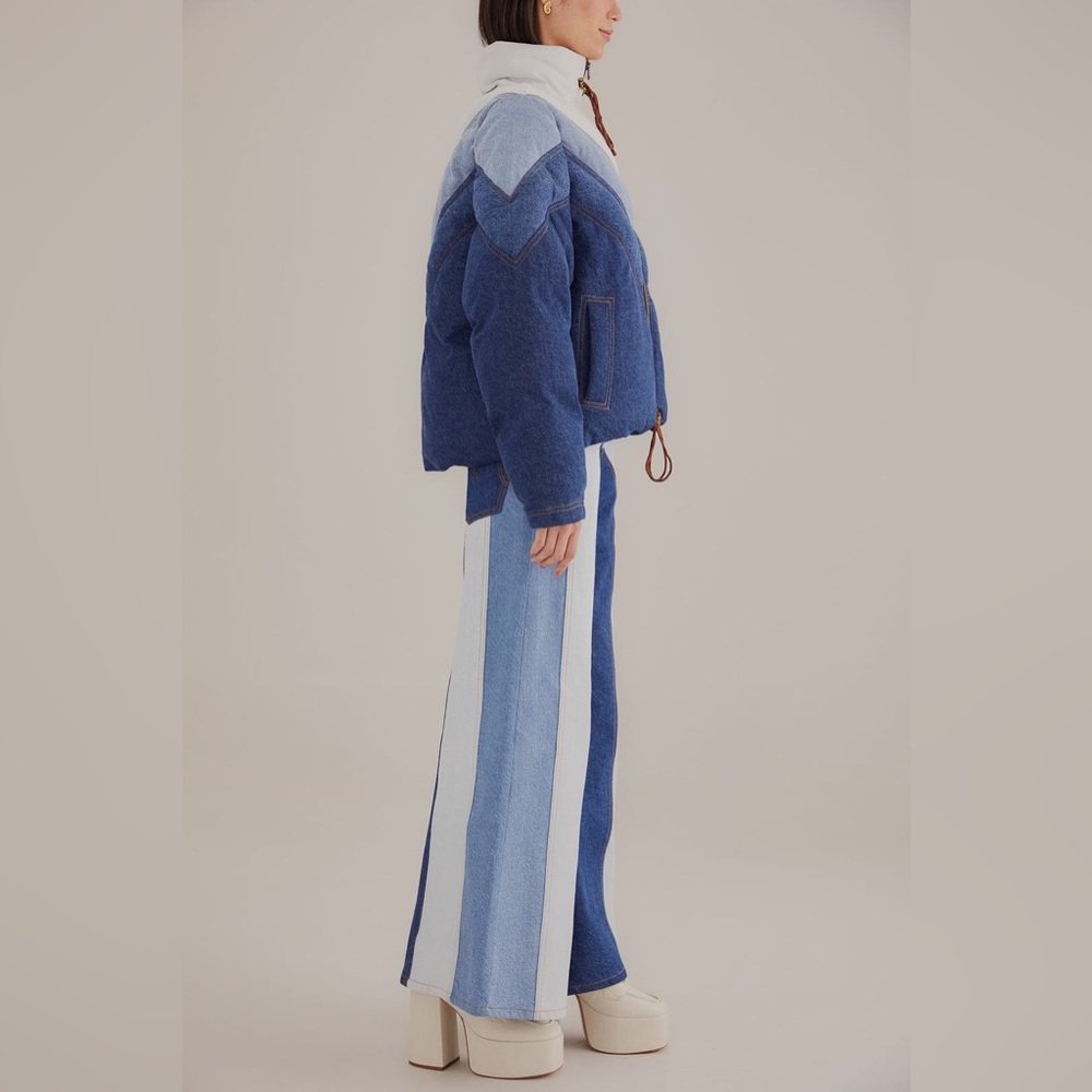 Farm Rio Denim Patchwork Jacket - Picture 3 of 11